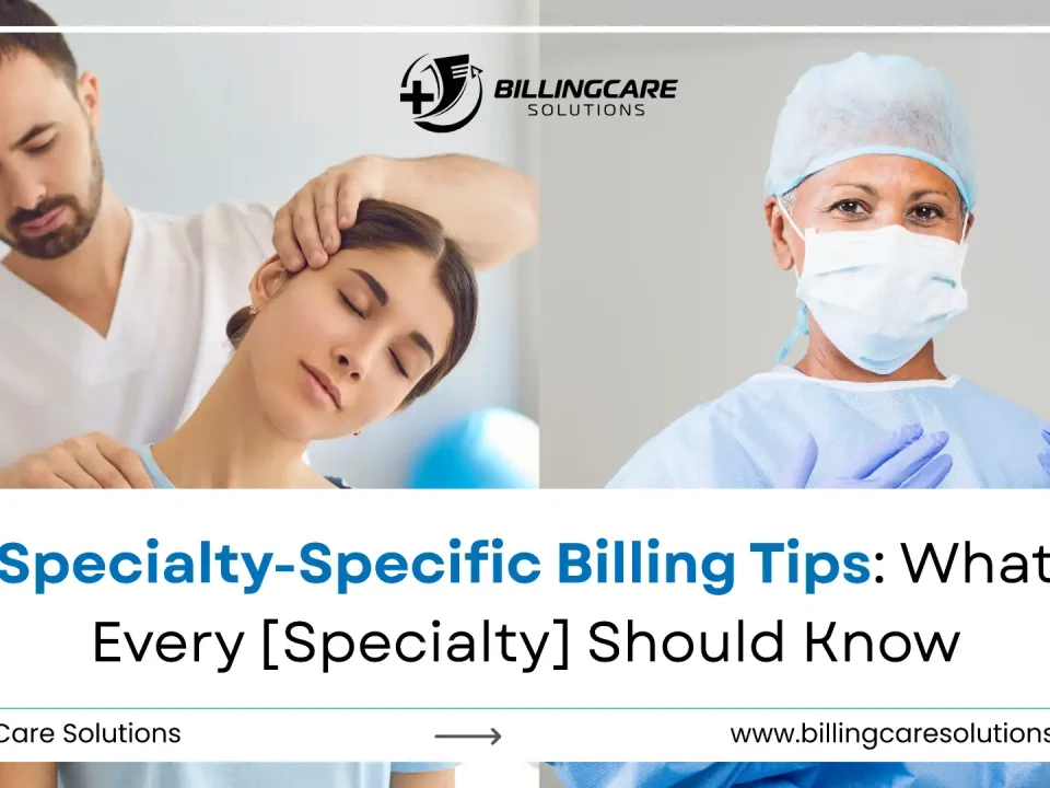 Specialty-Specific Billing Tips: What Every [Specialty] Should Know | Billing Care Solutions