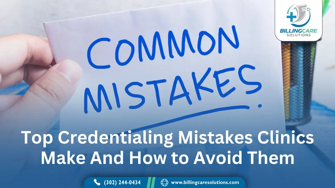 Top Credentialing Mistakes | Billing Care Solutions