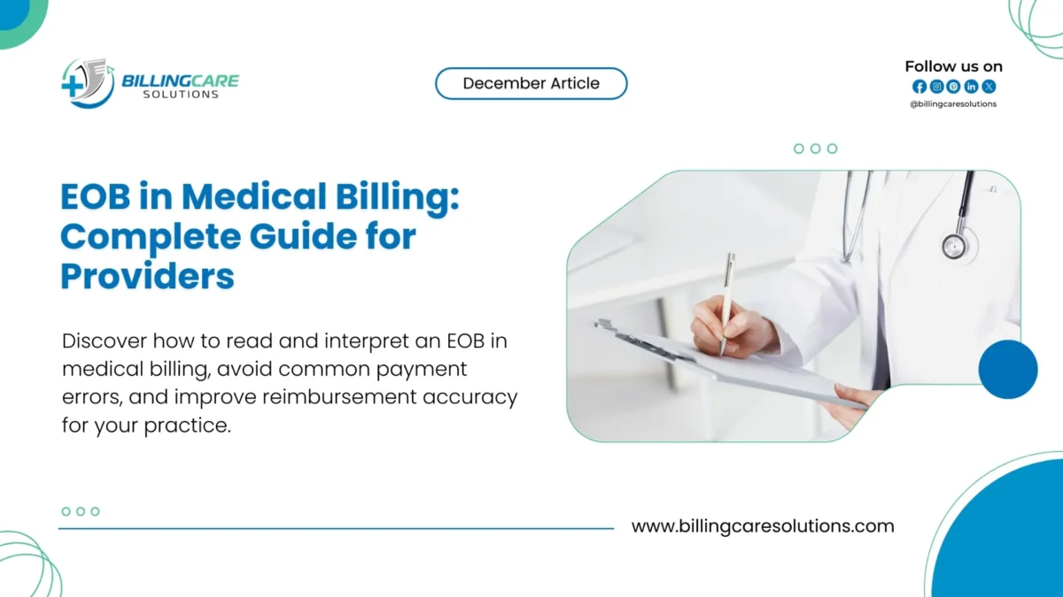 EOB in Medical Billing | Billing Care Solutions