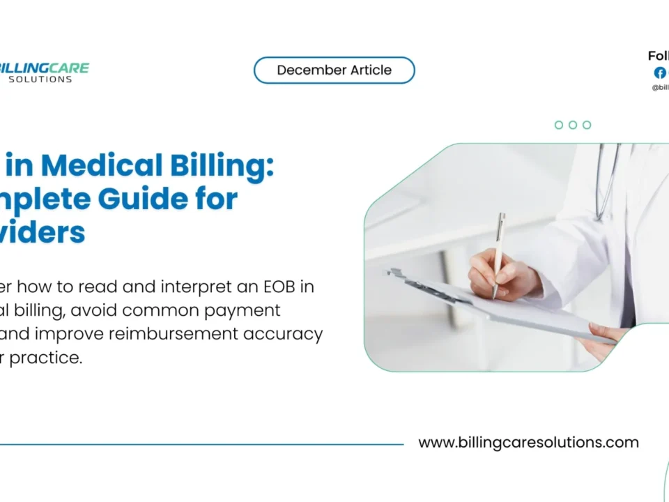 EOB in Medical Billing | Billing Care Solutions