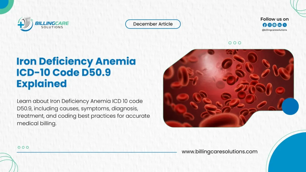 Iron Deficiency Anemia ICD-10 Code D50.9 Explained
