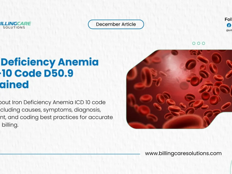 Iron Deficiency Anemia ICD-10 Code D50.9 Explained