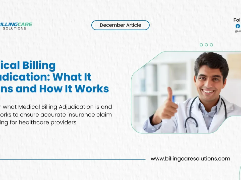 Medical Billing Adjudication | Billing Care Solutions