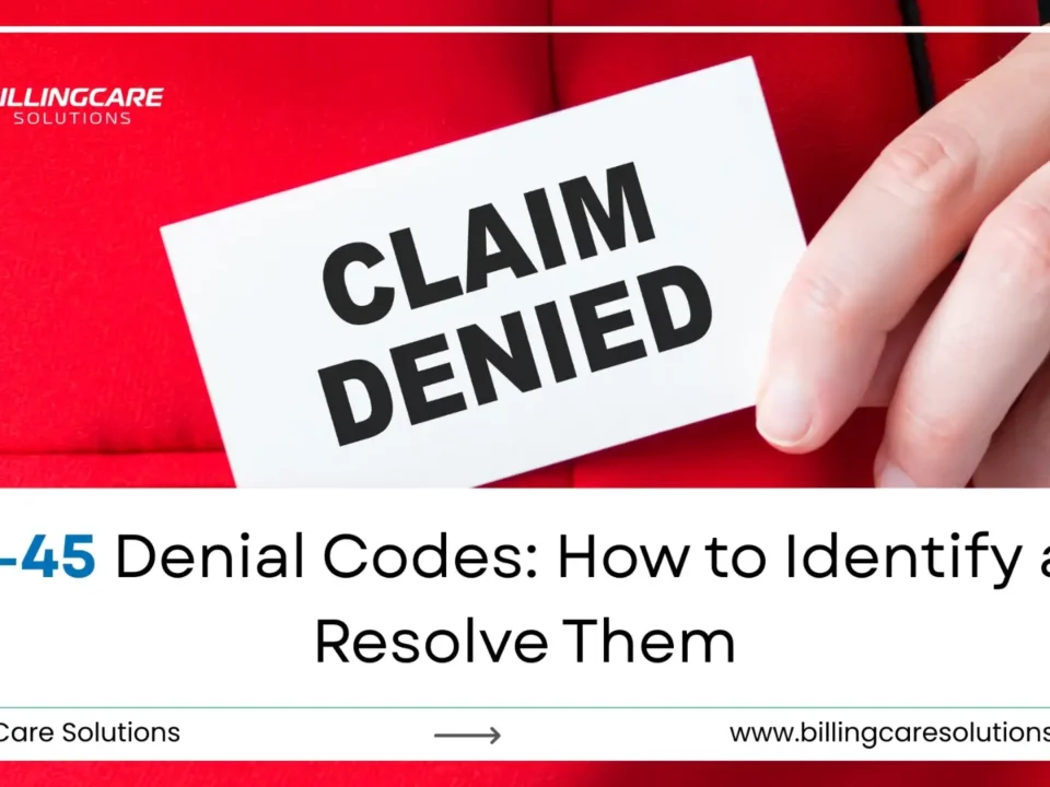 CO-45 Denial Codes: How to Identify & Fix