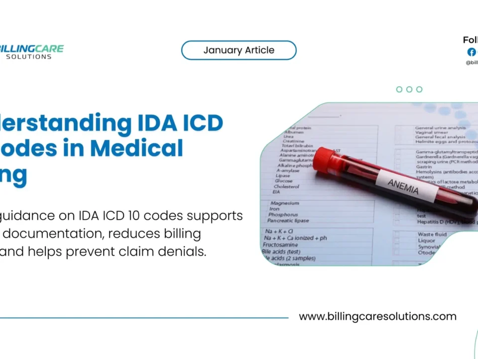 IDA ICD 10 | Billing Care Solutions