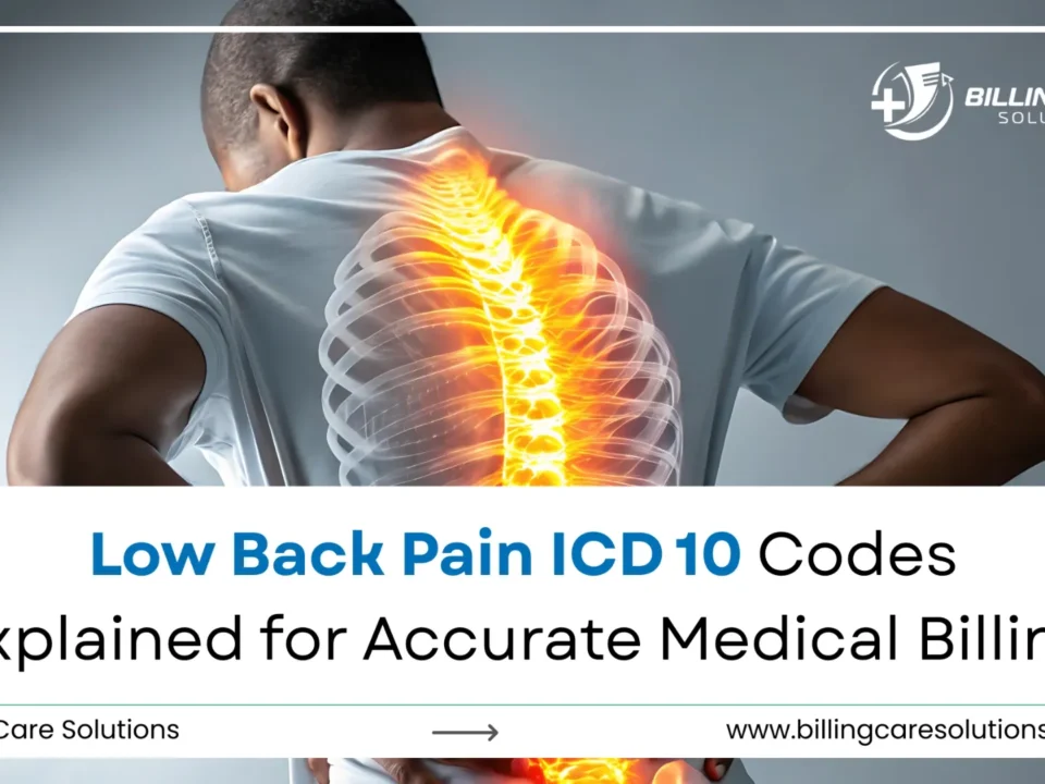 Low Back Pain ICD 10 Codes | Billing Care Solutions