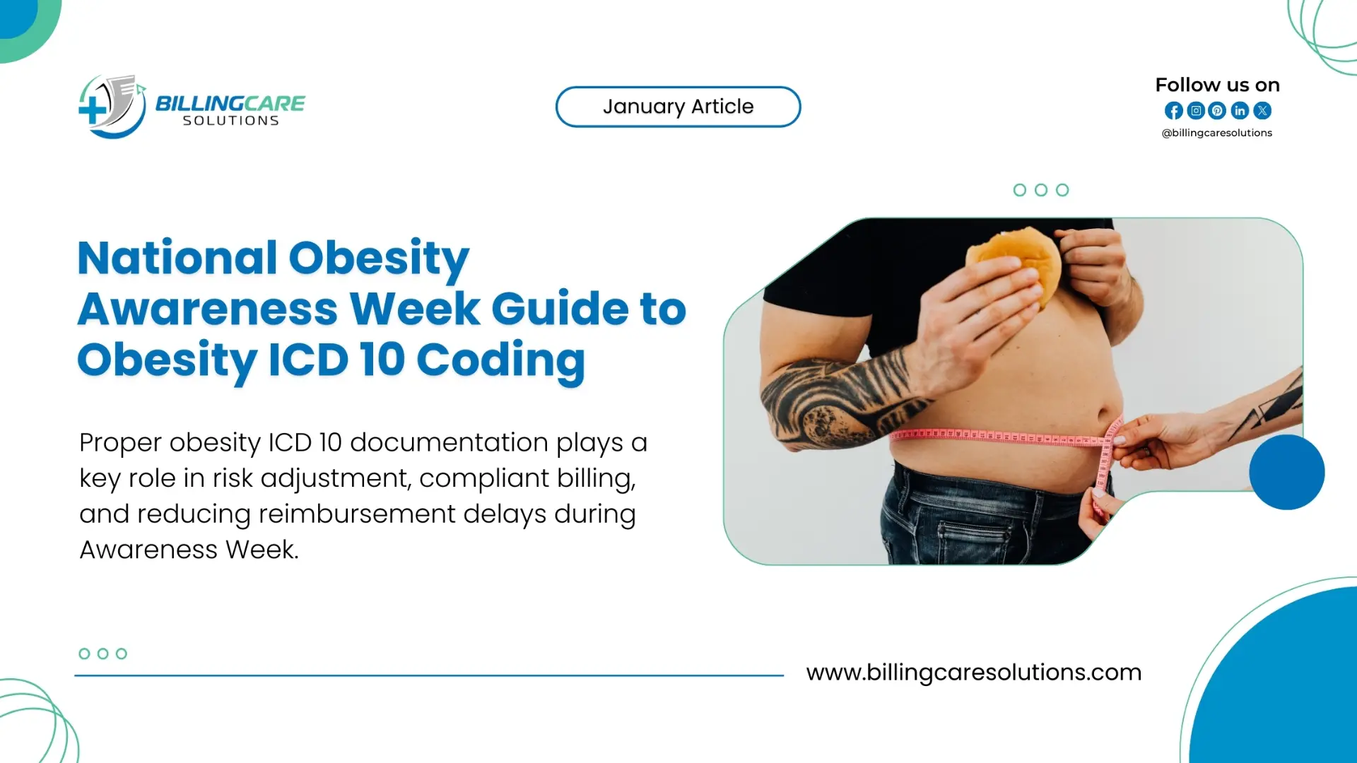 National Obesity Awareness Week | Obesity ICD 10 | Billing Care Solutions