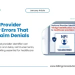 national provider identifier | billing care solutions