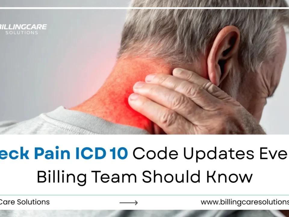 Neck Pain ICD 10 | Billing Care Solutions