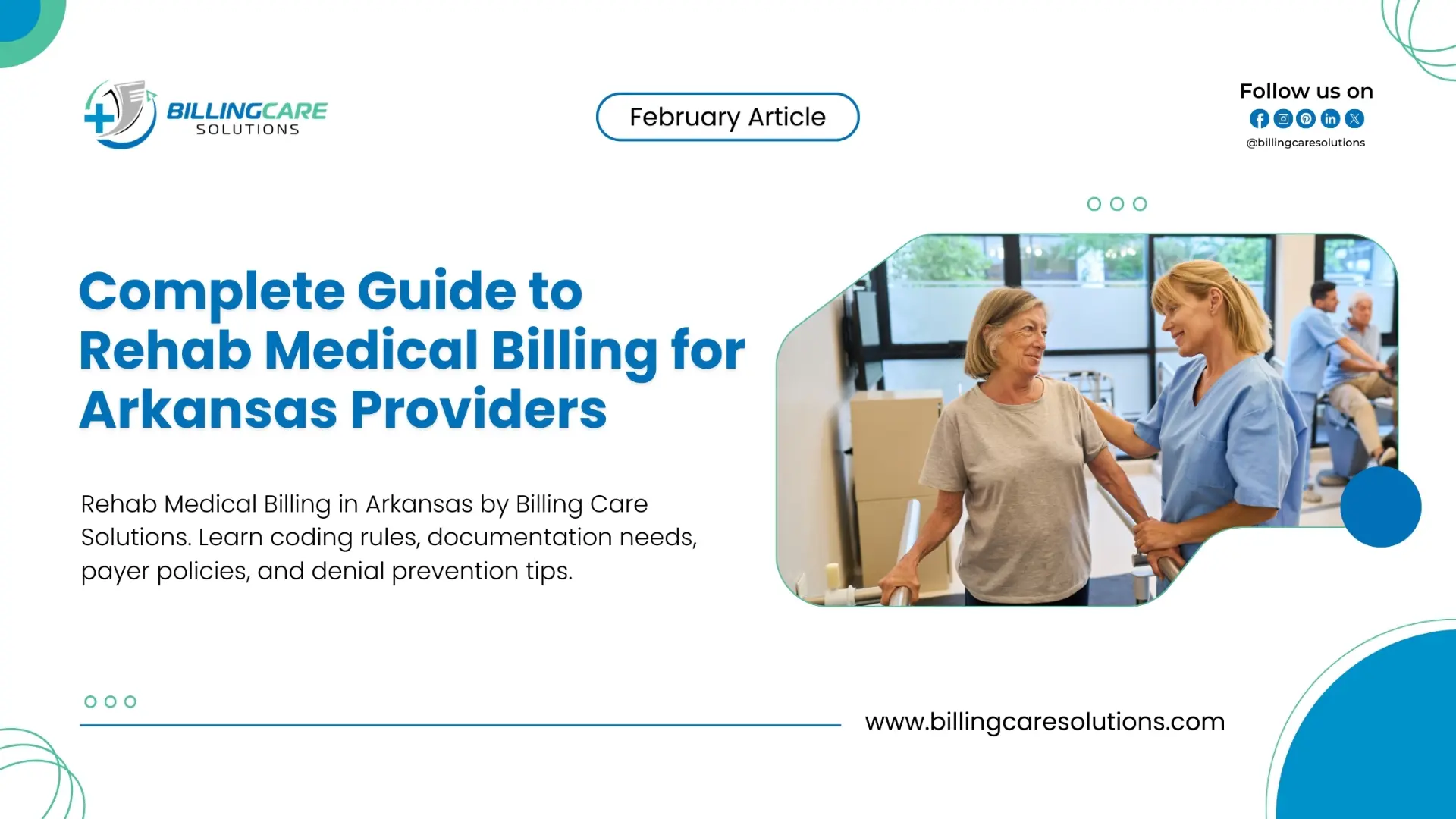 Rehab Medical Billing Support | Billing Care Solutions