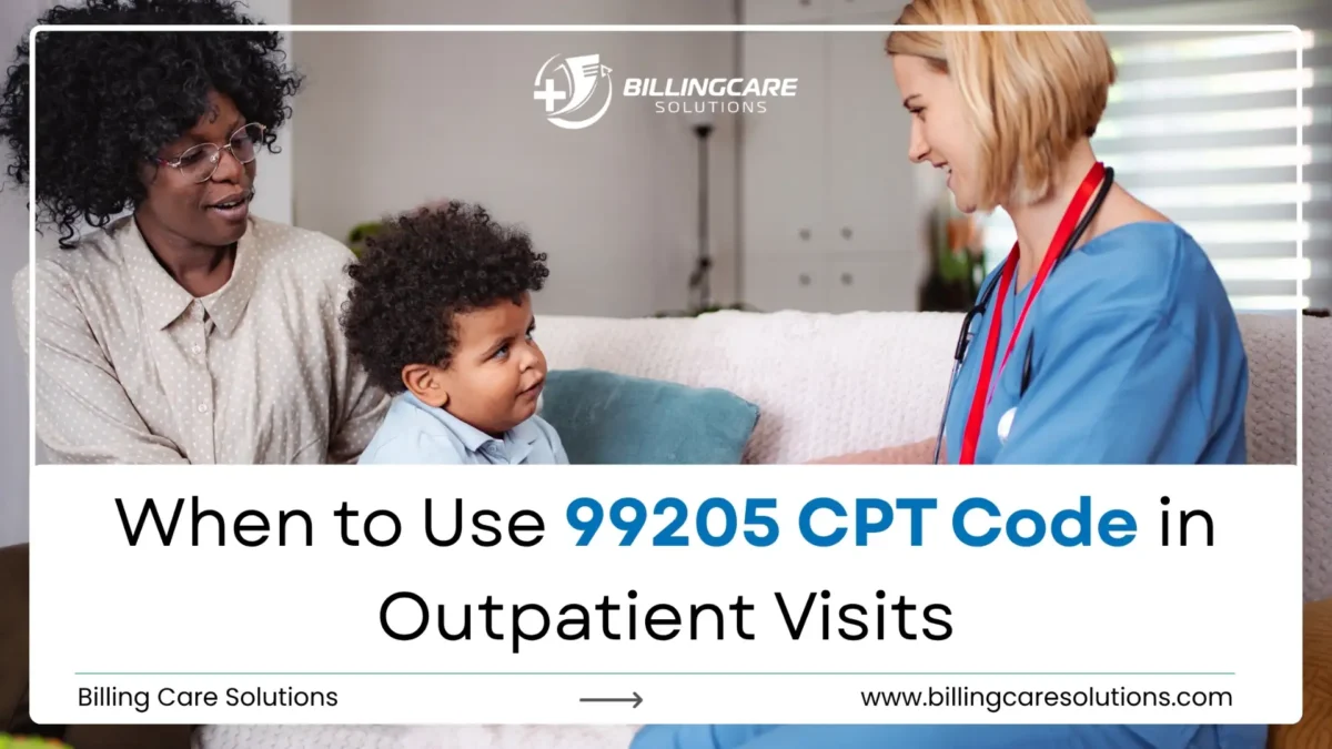 99205 CPT Code | Billing Care Solutions
