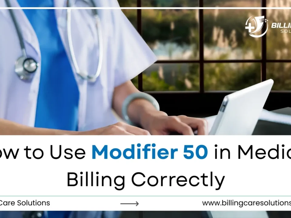 Modifier 50 | Billing Care Solutions