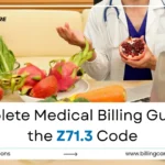 Z71.3 in Medical Billing