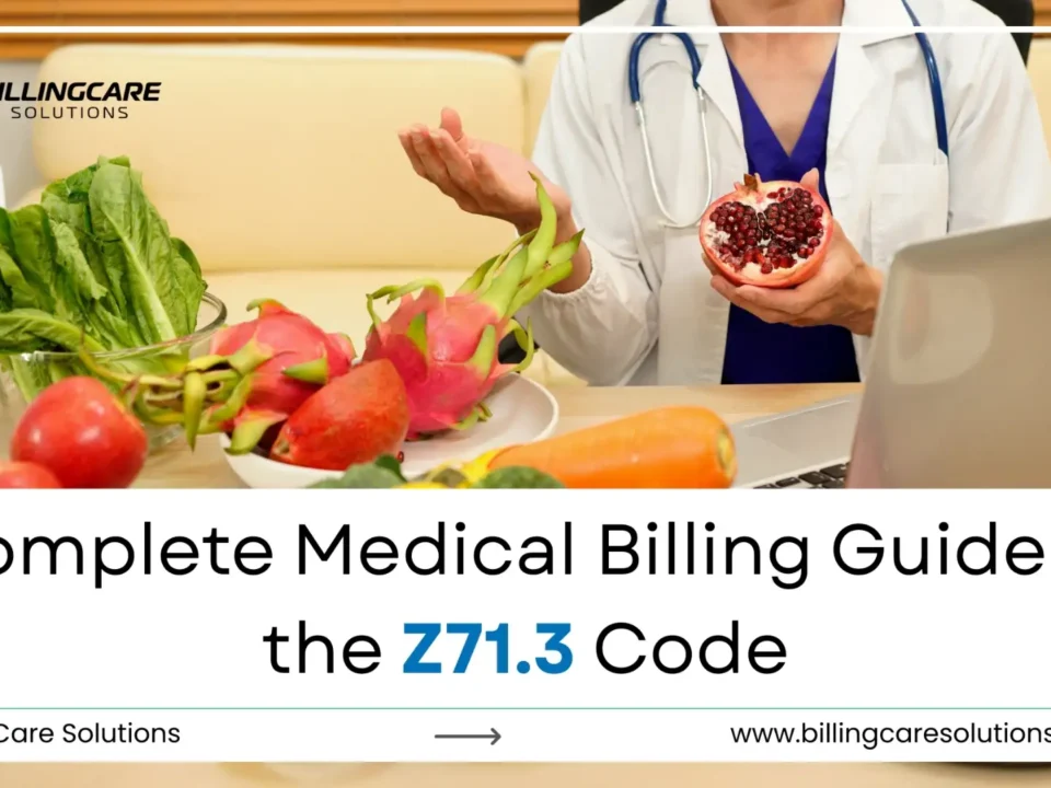 Z71.3 in Medical Billing