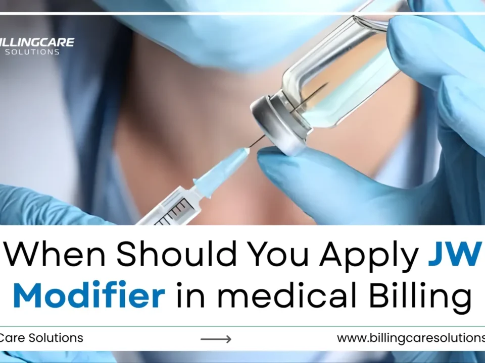 JW Modifier Easily for Clean Claims | Billing Care Solutions