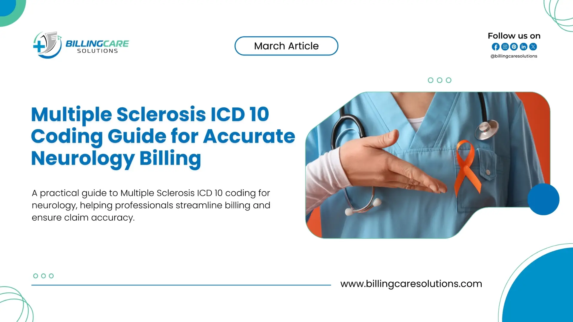 Multiple Sclerosis ICD 10 Coding Guide | Billing Care Solutions