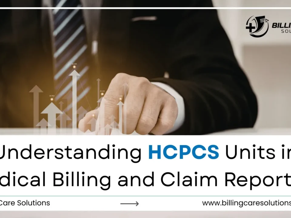 HCPCS units in medical billing