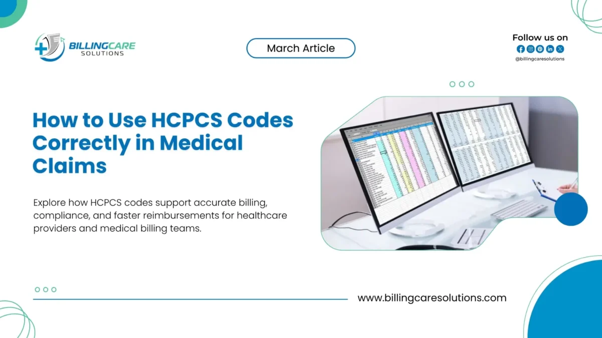 Use HCPCS Codes Correctly | Billing Care Solutions