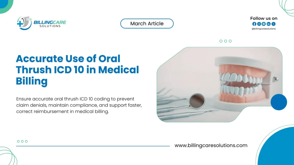 Oral Thrush ICD 10 | Billing Care Solutions
