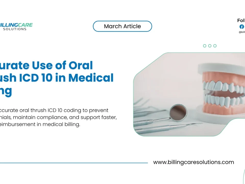 Oral Thrush ICD 10 | Billing Care Solutions