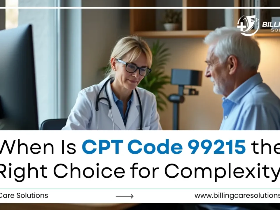 CPT Code 99215 | Billing Care Solutions