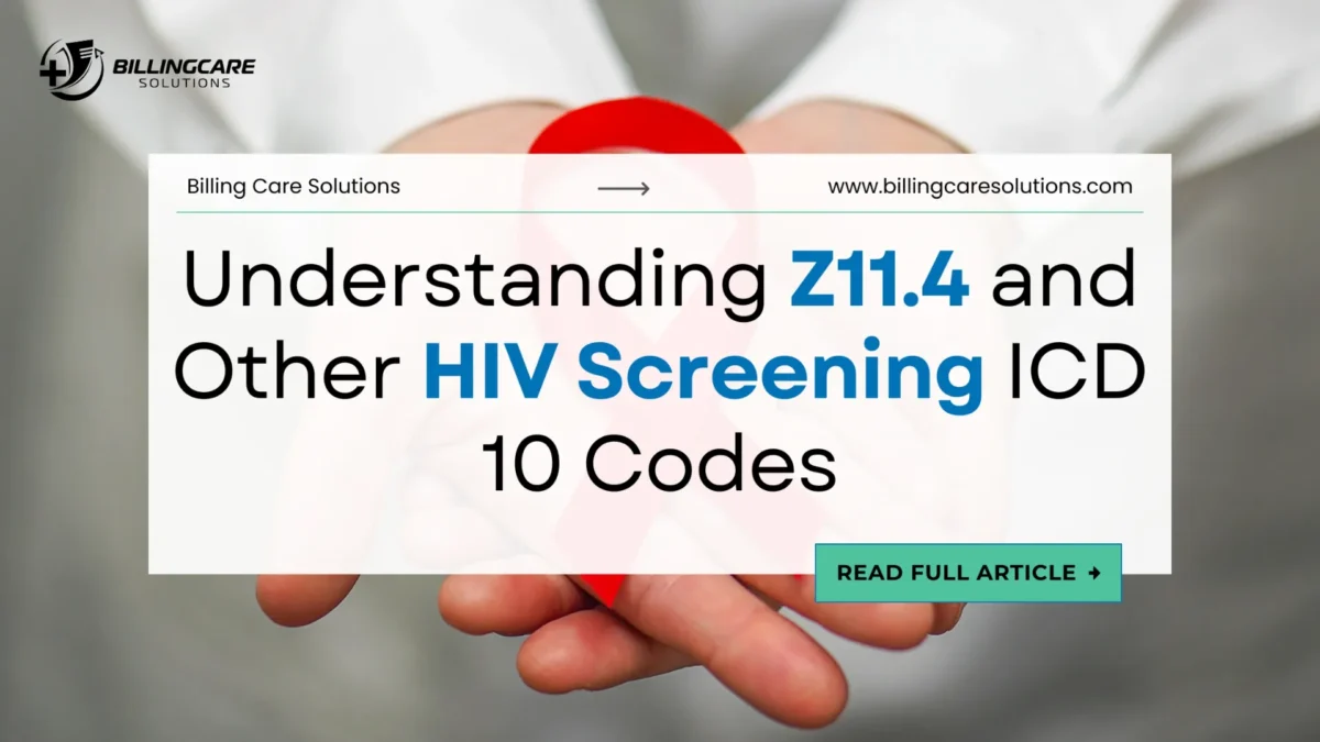 HIV Screening ICD 10 | Billing Care Solutions