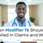 Modifier 76 in medical claims | Billing Care Solutions