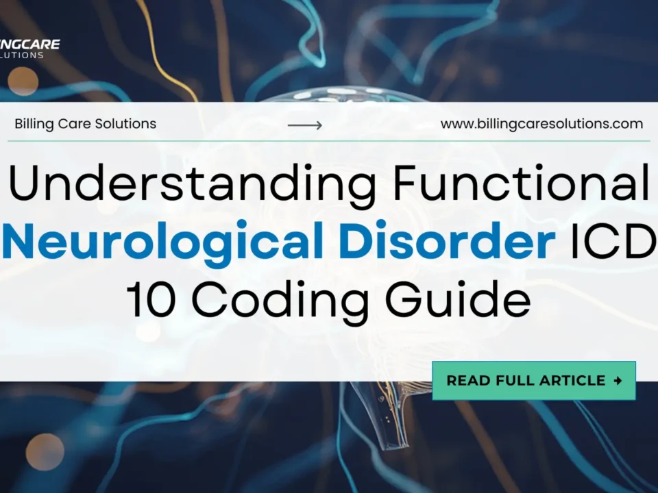 Functional Neurological Disorder ICD 10 | Billing Care Solutions