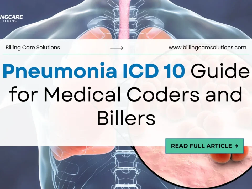 Pneumonia ICD 10 | Billing Care Solutions
