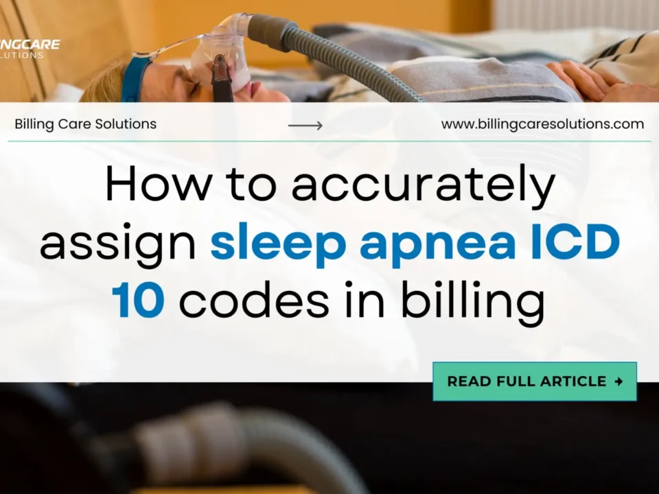 Sleep Apnea ICD 10 Codes | Biling Care Solutions