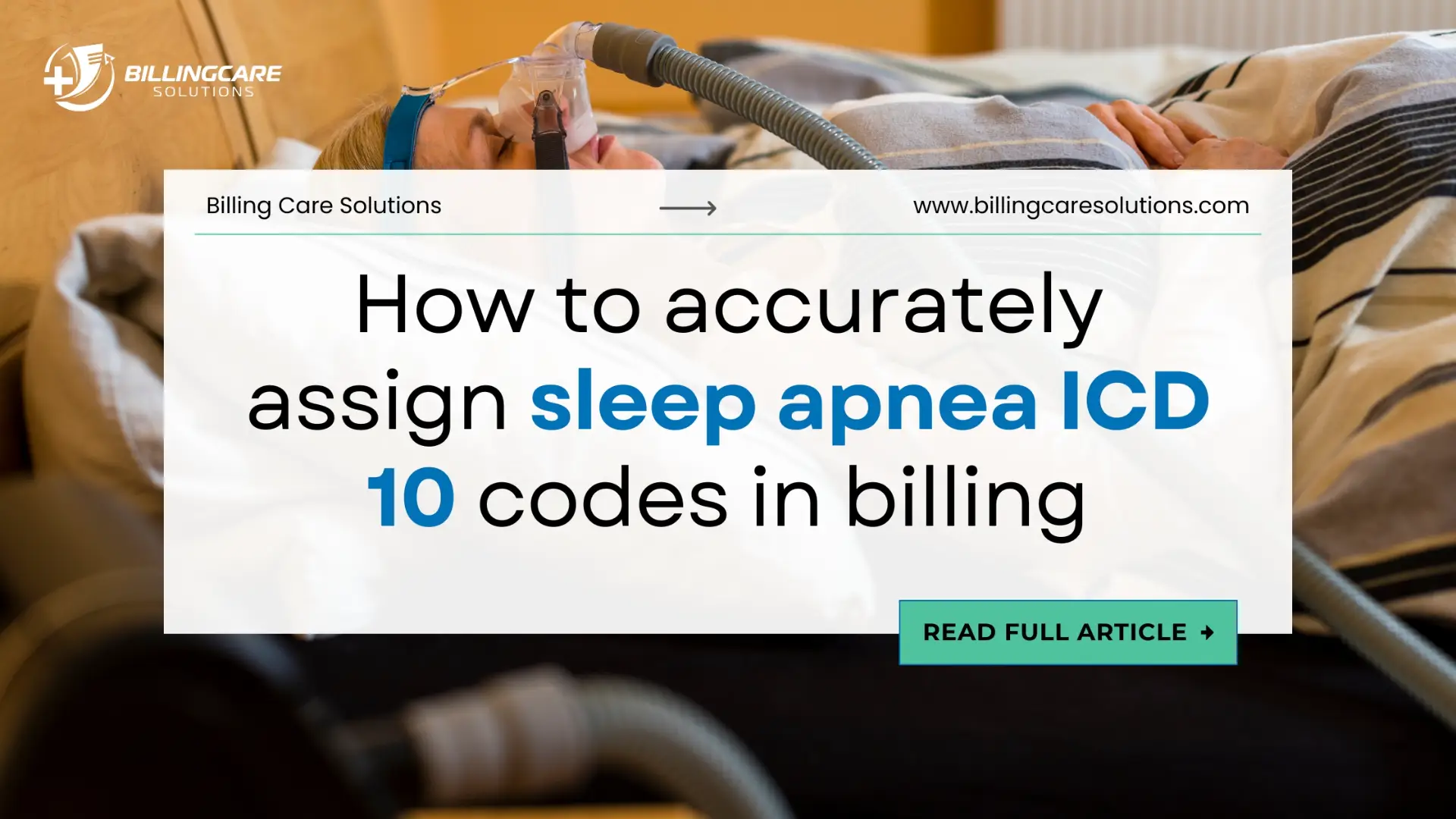 Sleep Apnea ICD 10 Codes | Billing Care Solutions