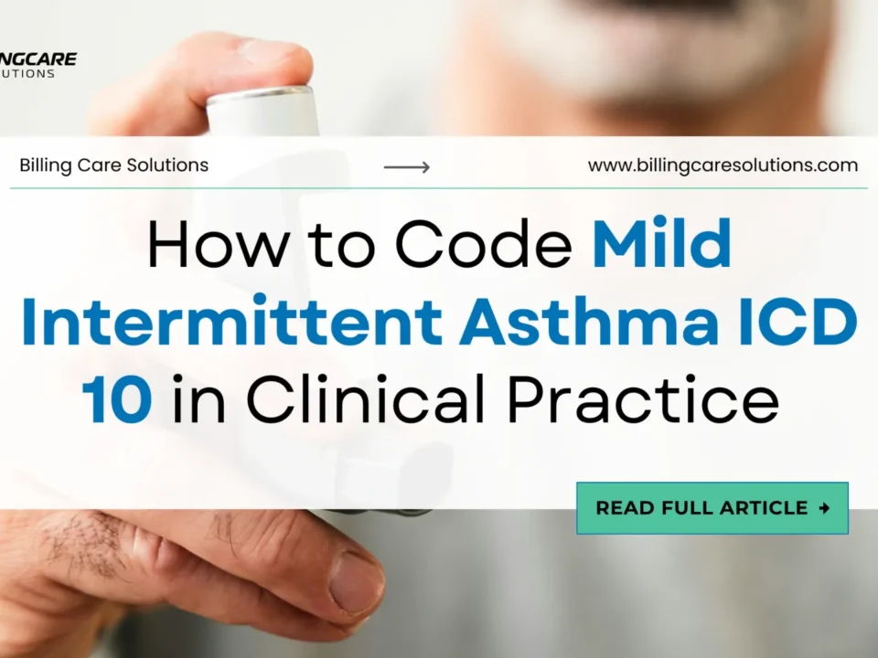 Mild Intermittent Asthma ICD 10 Guide | Billing Care Solutions