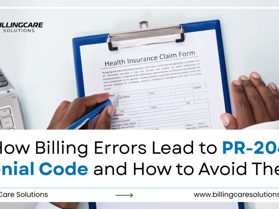PR-204 Denial Code Errors | Billing Care Solutions
