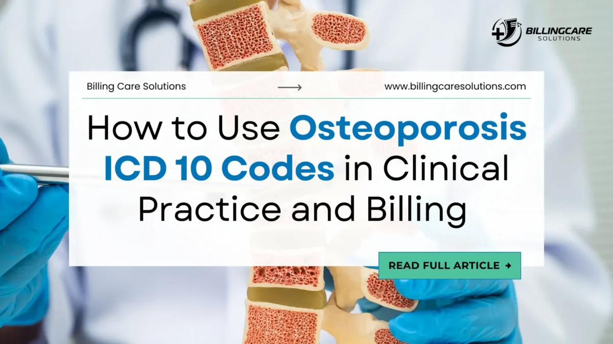 Use Osteoporosis ICD 10 Codes | Billing Care Solutions