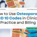 Use Osteoporosis ICD 10 Codes | Billing Care Solutions