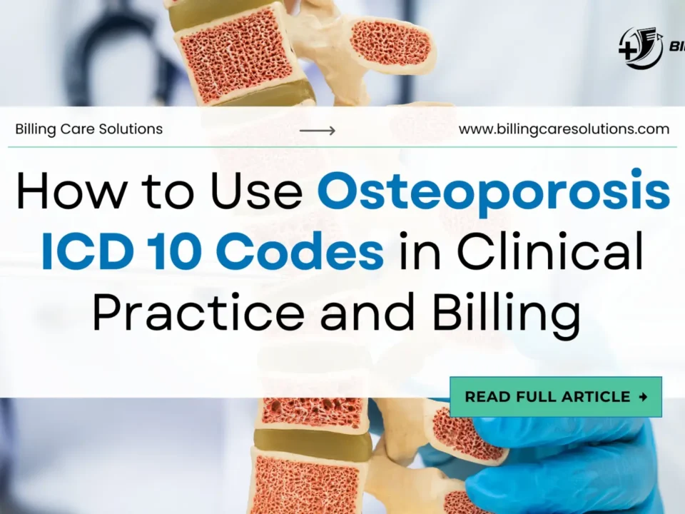 Use Osteoporosis ICD 10 Codes | Billing Care Solutions