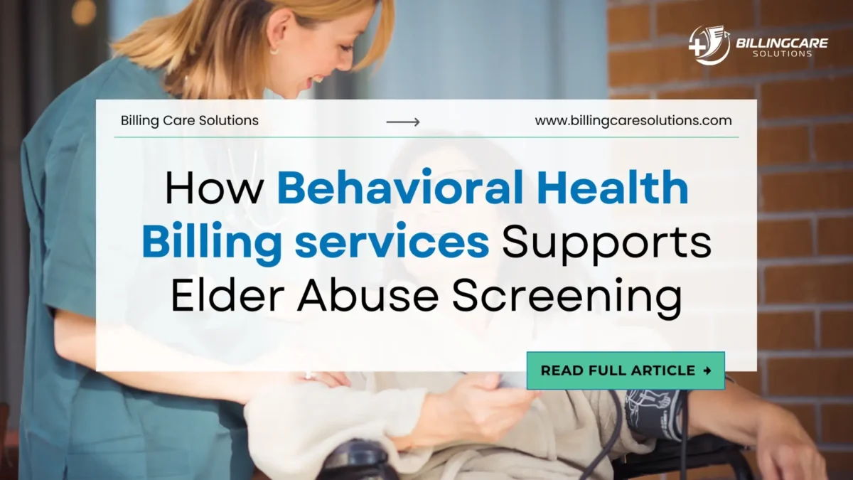 Expert Behavioral Health Billing Services | Billing Care Solutions