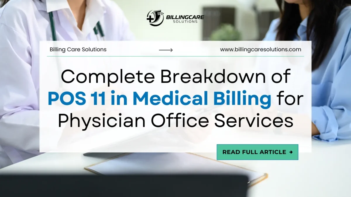 POS 11 in Medical Billing | Billing Care Solutions