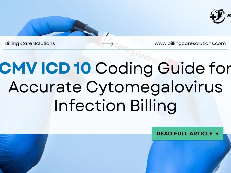 CMV ICD 10 Expert Guide | Billing Care Solutions