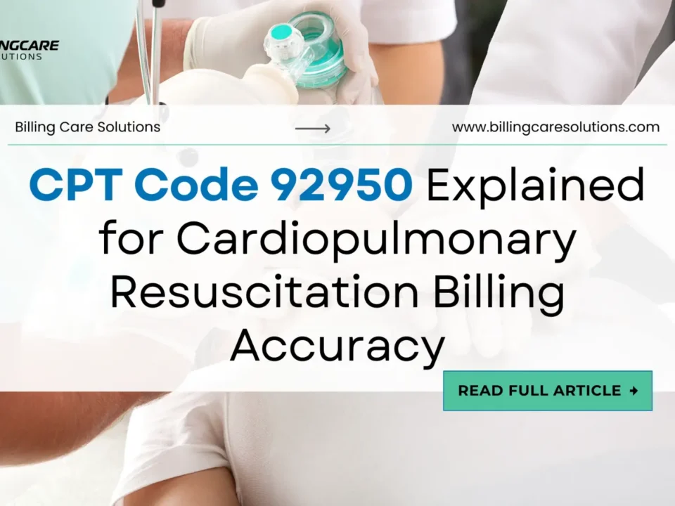 Guide to CPT Code 92950 | Billing Care Solutions