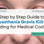 Code Myasthenia Gravis ICD 10 | Billing Care Solutions