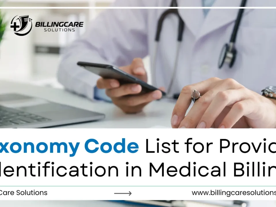 Guide to Taxonomy Code | Billing Care Solutions