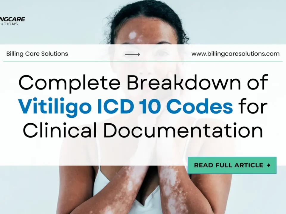 Vitiligo ICD 10 Coding Guide | Billing Care Solutions