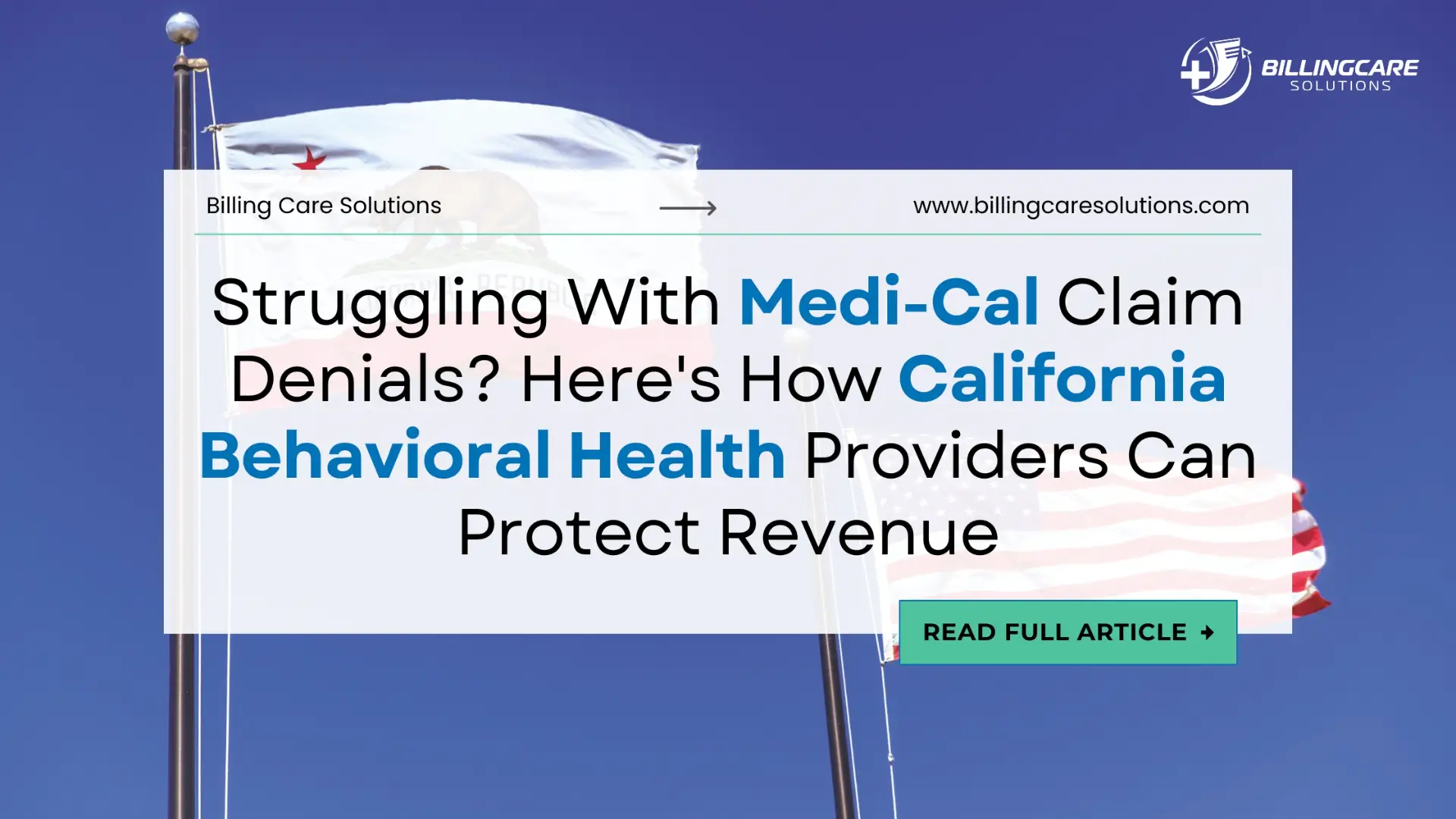 California Behavioral Health Billing | Billing Care Solutions