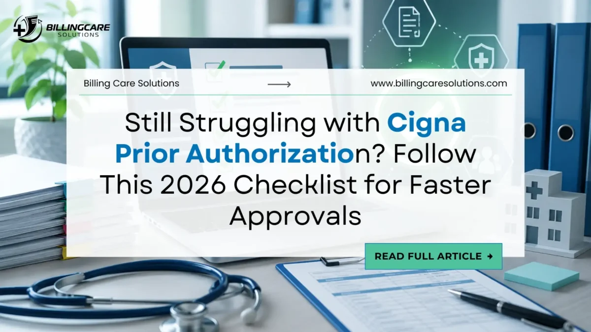 Cigna Prior Authorization | Billing Care Solutions