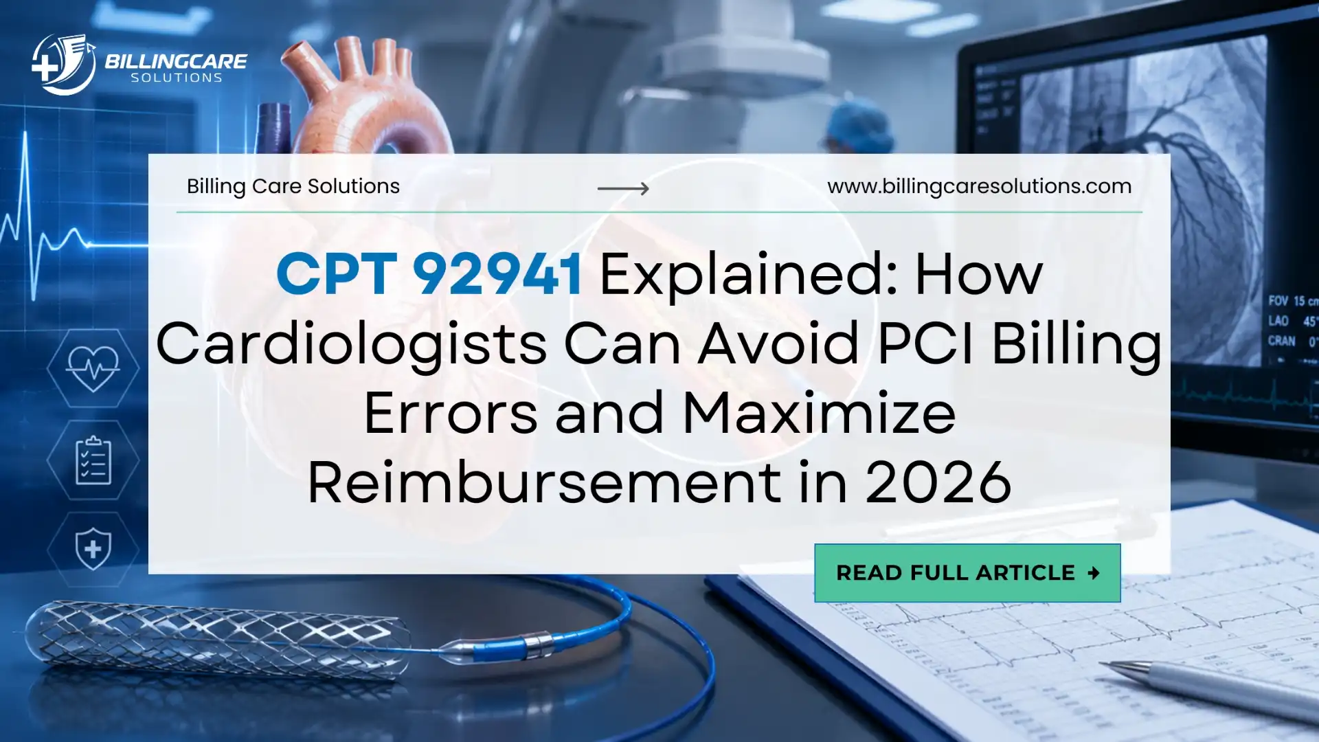 Expert CPT 92941 Billing | Billing Care Solutions