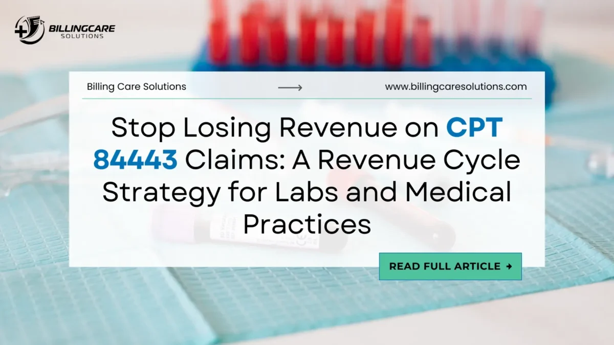 Expert CPT 84443 Billing Guide | Billing Care Solutions
