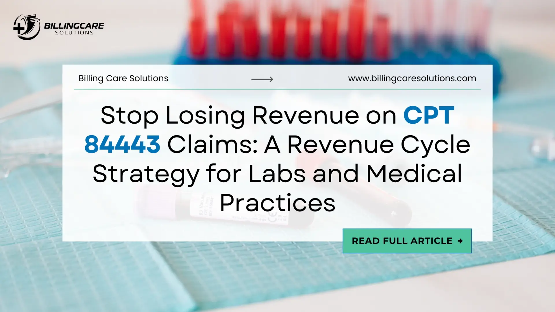 Expert CPT 84443 Billing Guide | Billing Care Solutions