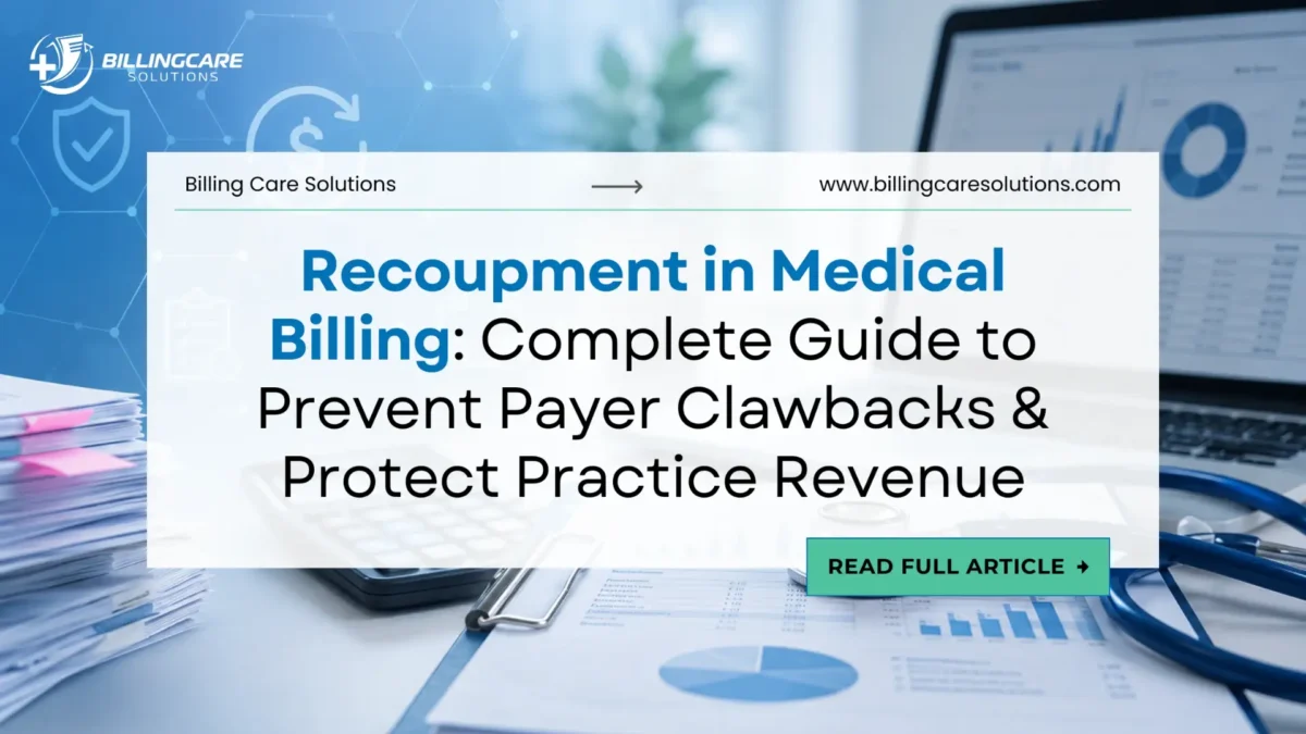 Recoupment in Medical Billing | Billing Care Solutions