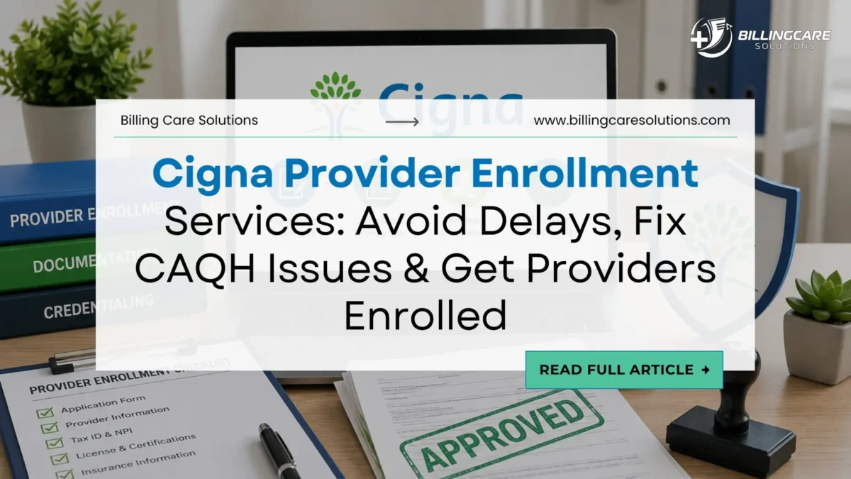 Cigna Provider Enrollment Guide | Billing Care Solutions